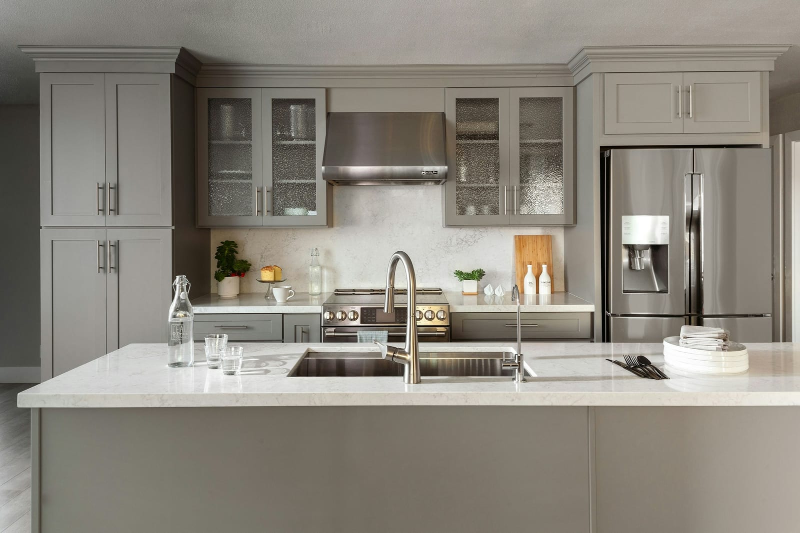 Cabinet Painting for homes in Rowlett, TX.